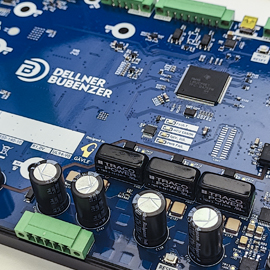 Prototyphårdvara från projektet för elektrisk bromsning.